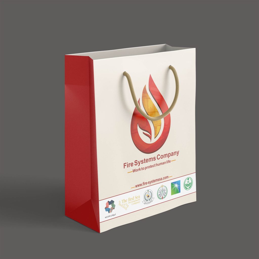 طباعة على أكياس تسوق سابقة اعمال ايرس تك