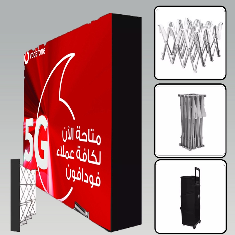 مقاسات بوب اب ستاند | pop up stand