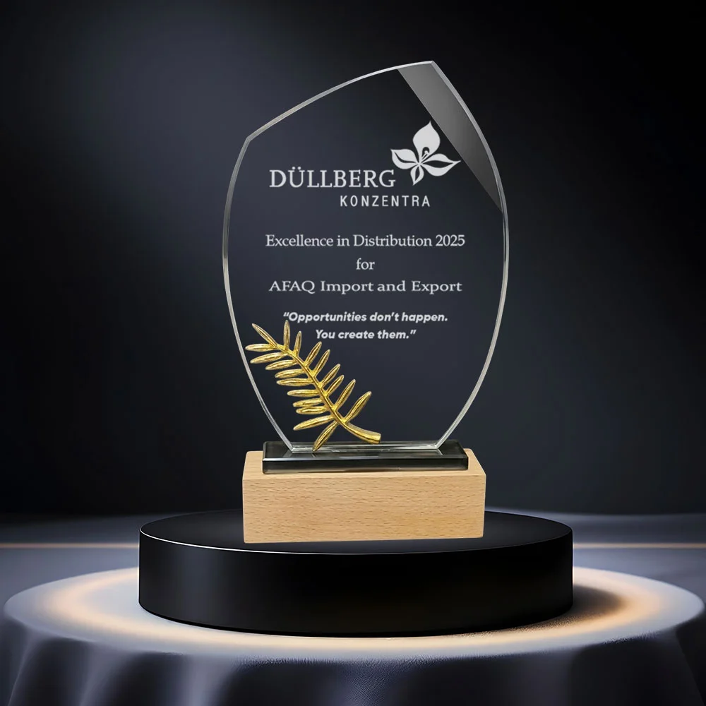 درع تكريم كريستال